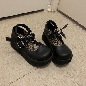 y2k demonia sprite 02 platform shoes!